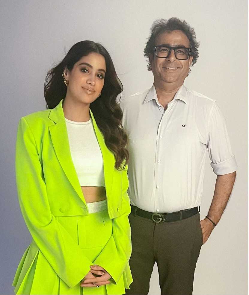 Janhvi Kapoor Partners with Rajesh Joshi Chariot Media: A New Era in Media Creativity